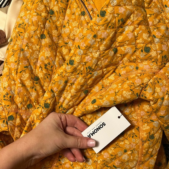 NWT Sonoma Quilted Prints Jacket - Picture 2 of 3